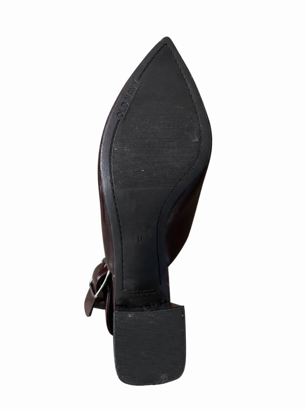 Old Navy Pointed Slingback Flats in Dark Brown - Picture 4 of 4